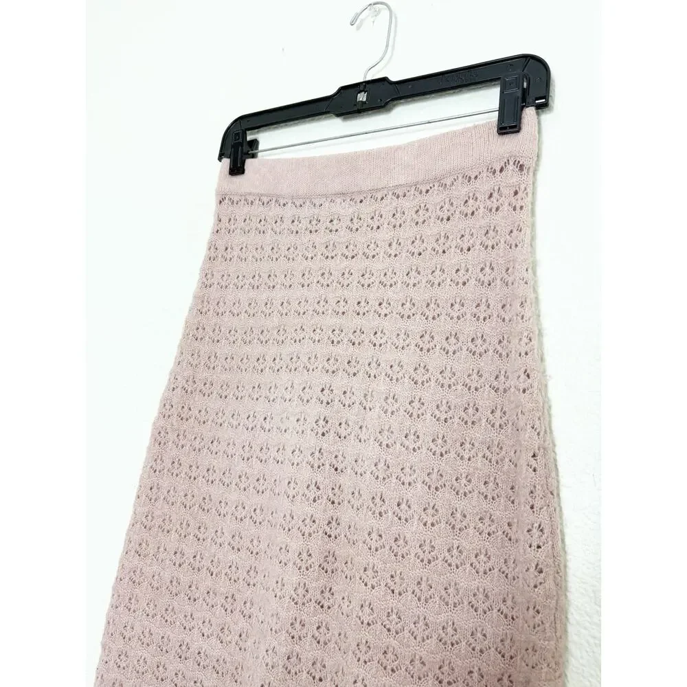Zara pointelle knit