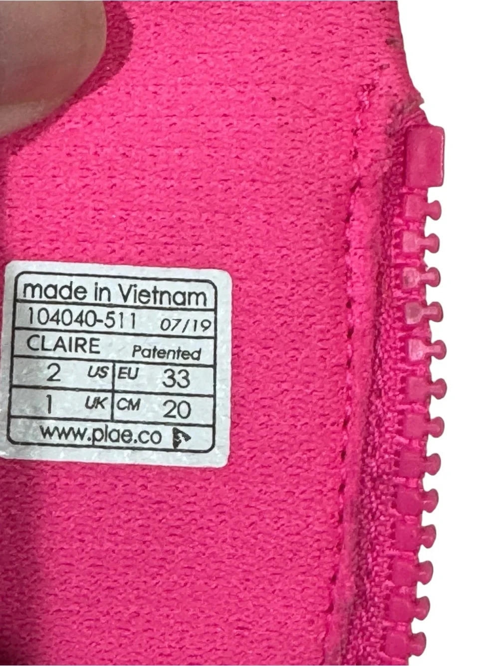 PLAE claire waterproof