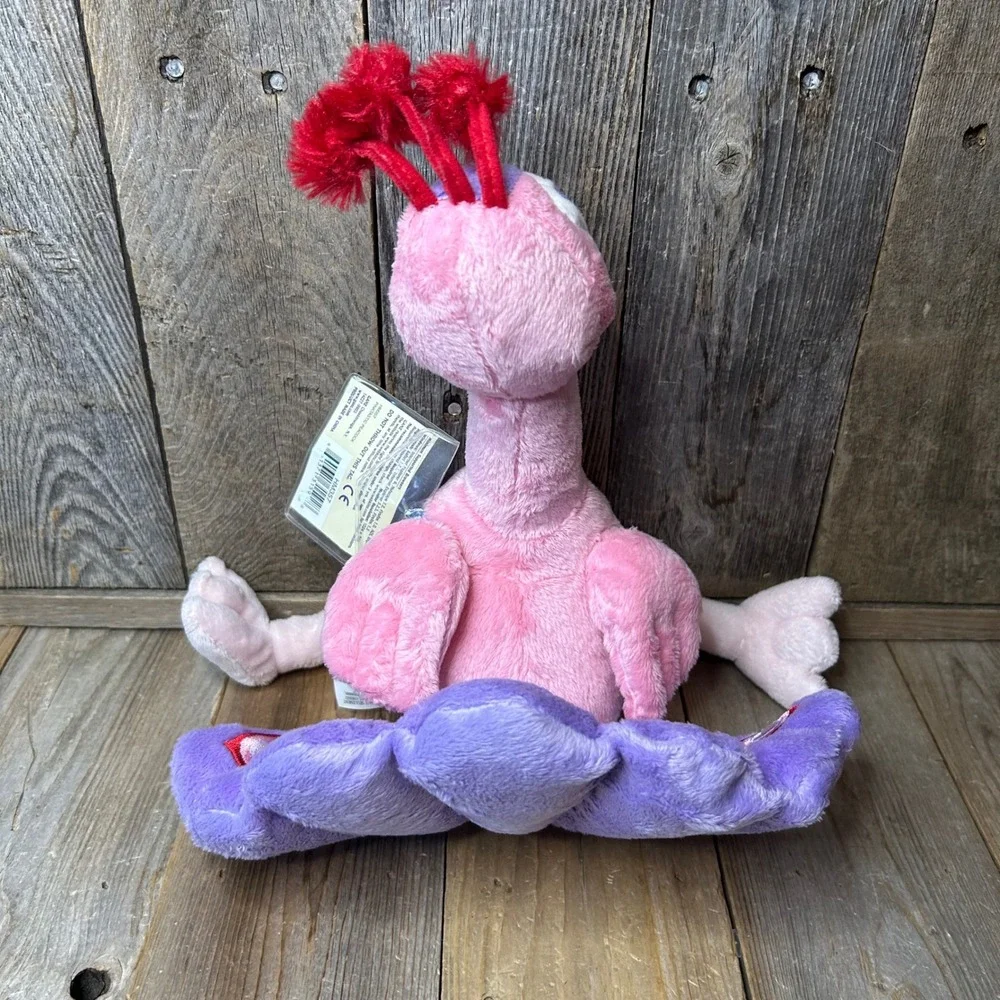 Ganz Webkinz Pinktastic Peacock Plush Pink Purple Bird HM357 Retired NWT