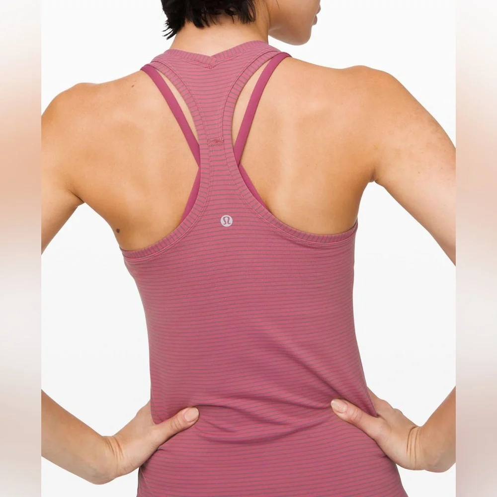 Lululemon Cool Racerback Tank Top Yoga Activewear Gym Workout Lightweight Summer