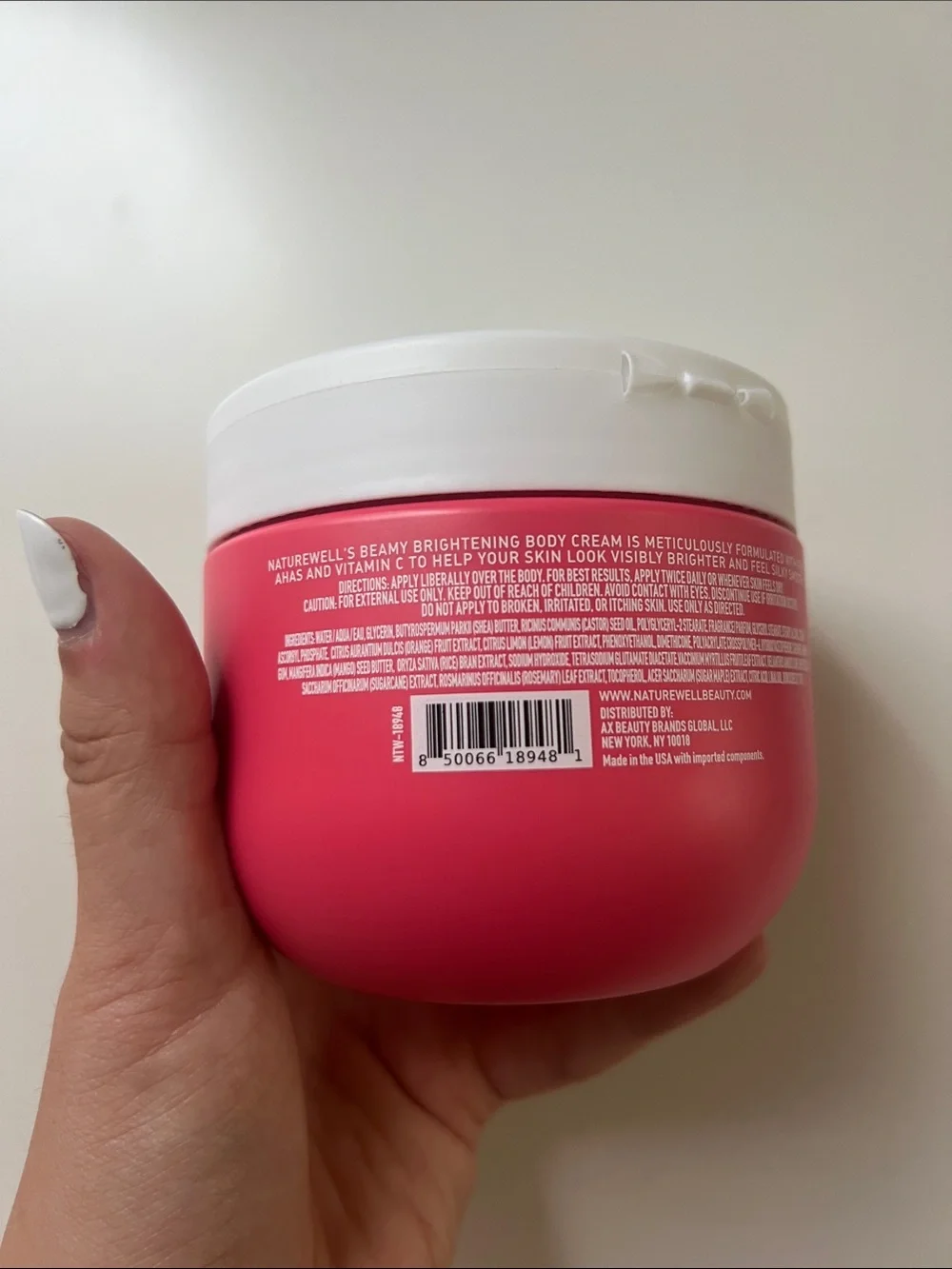 NatureWell beamy brightening