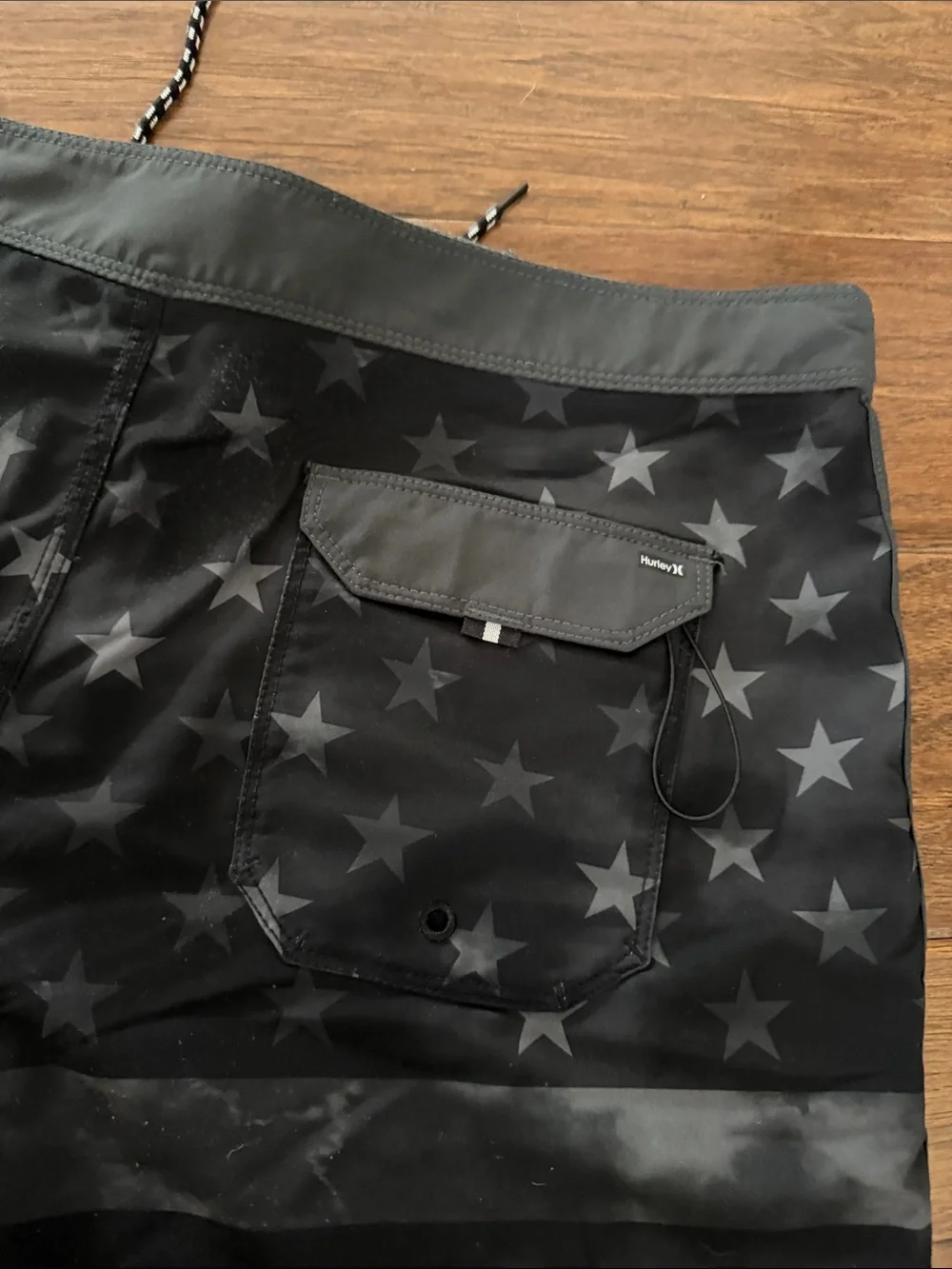 Hurley Black Star & Stripe Men’s Boardshorts