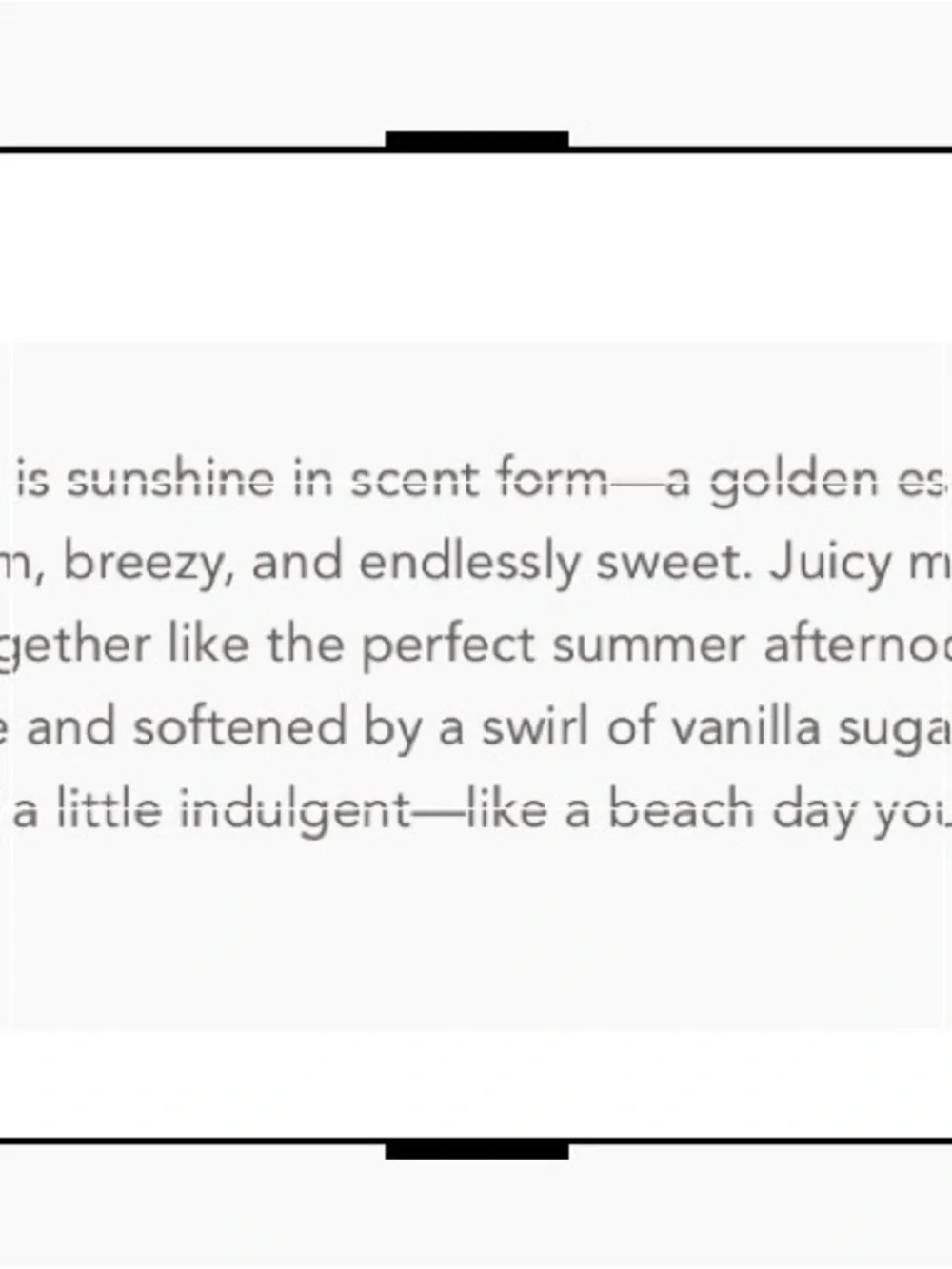 Sand + Fog mango coconut