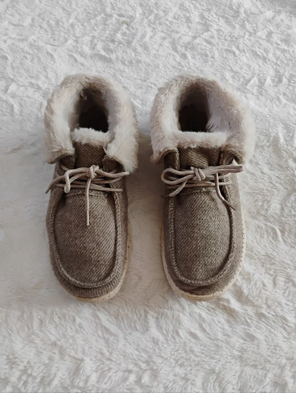 Hey Dude Britt Faux Fur Lined Booties