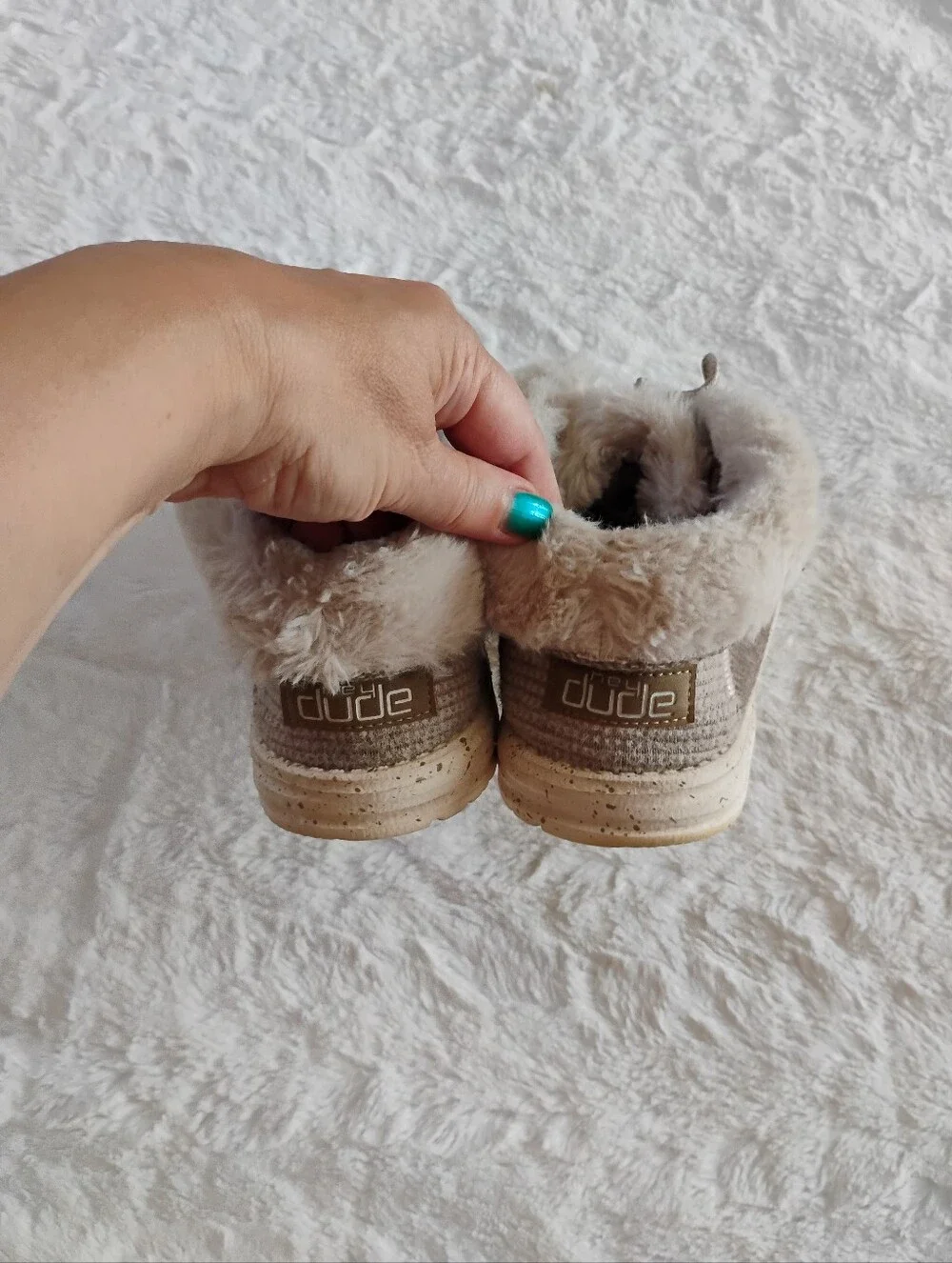 Hey Dude Britt Faux Fur Lined Booties