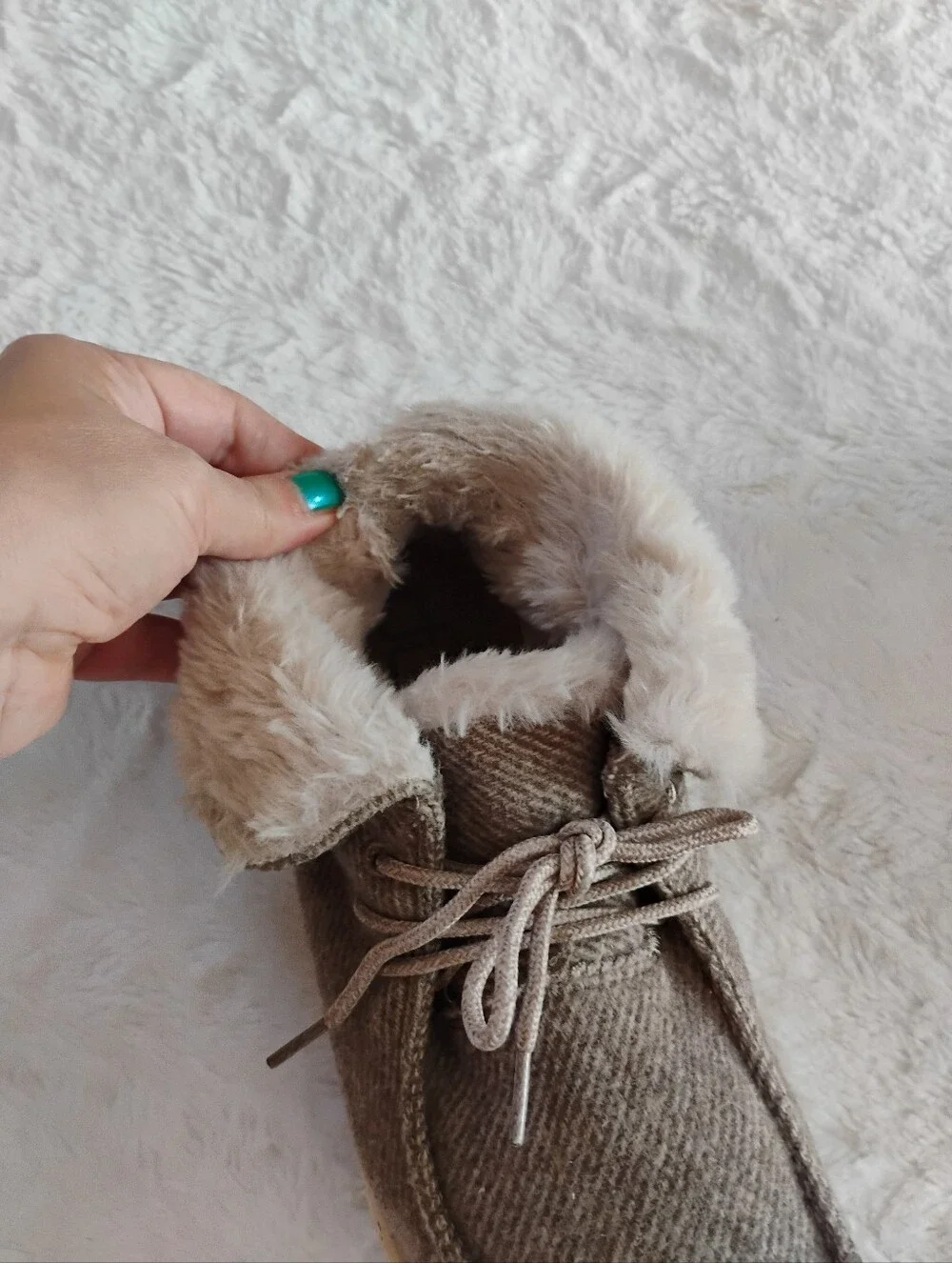 Hey Dude Britt Faux Fur Lined Booties