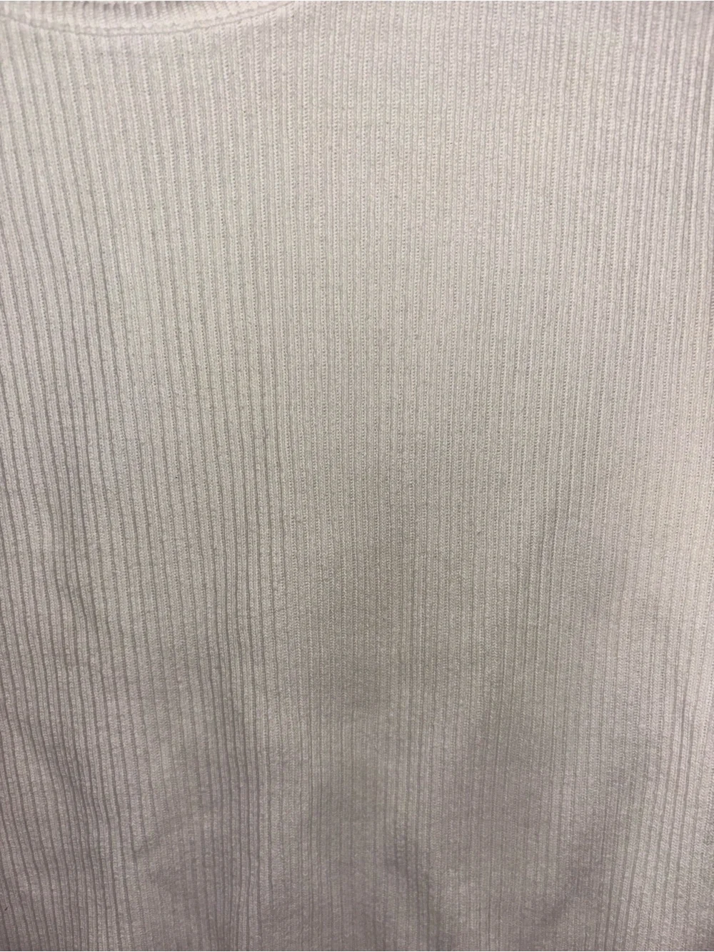 Vintage Xhilaration Cream Ribbed Sleeveless Top