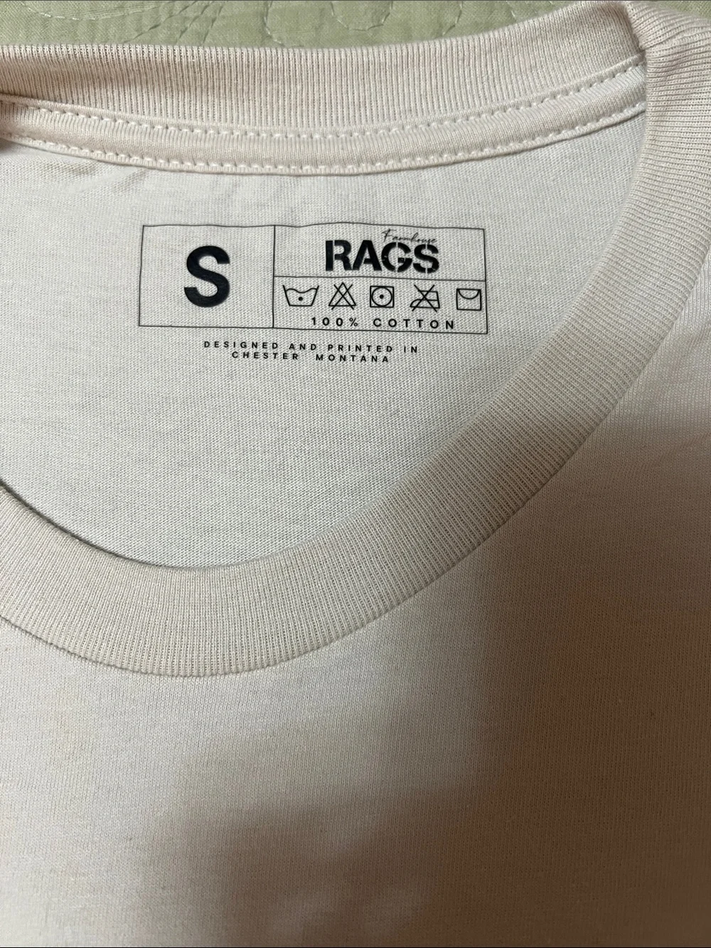 Rags cotton care wear