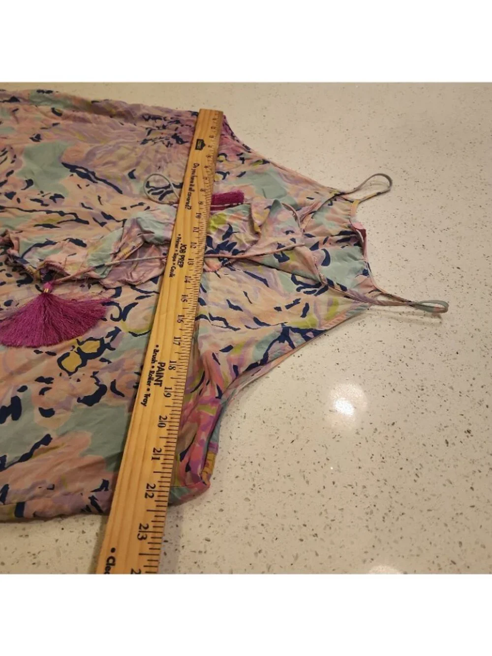 lilly pulitzer Silk Tank Top XL Sleeveless Shirt Pink Ruffle