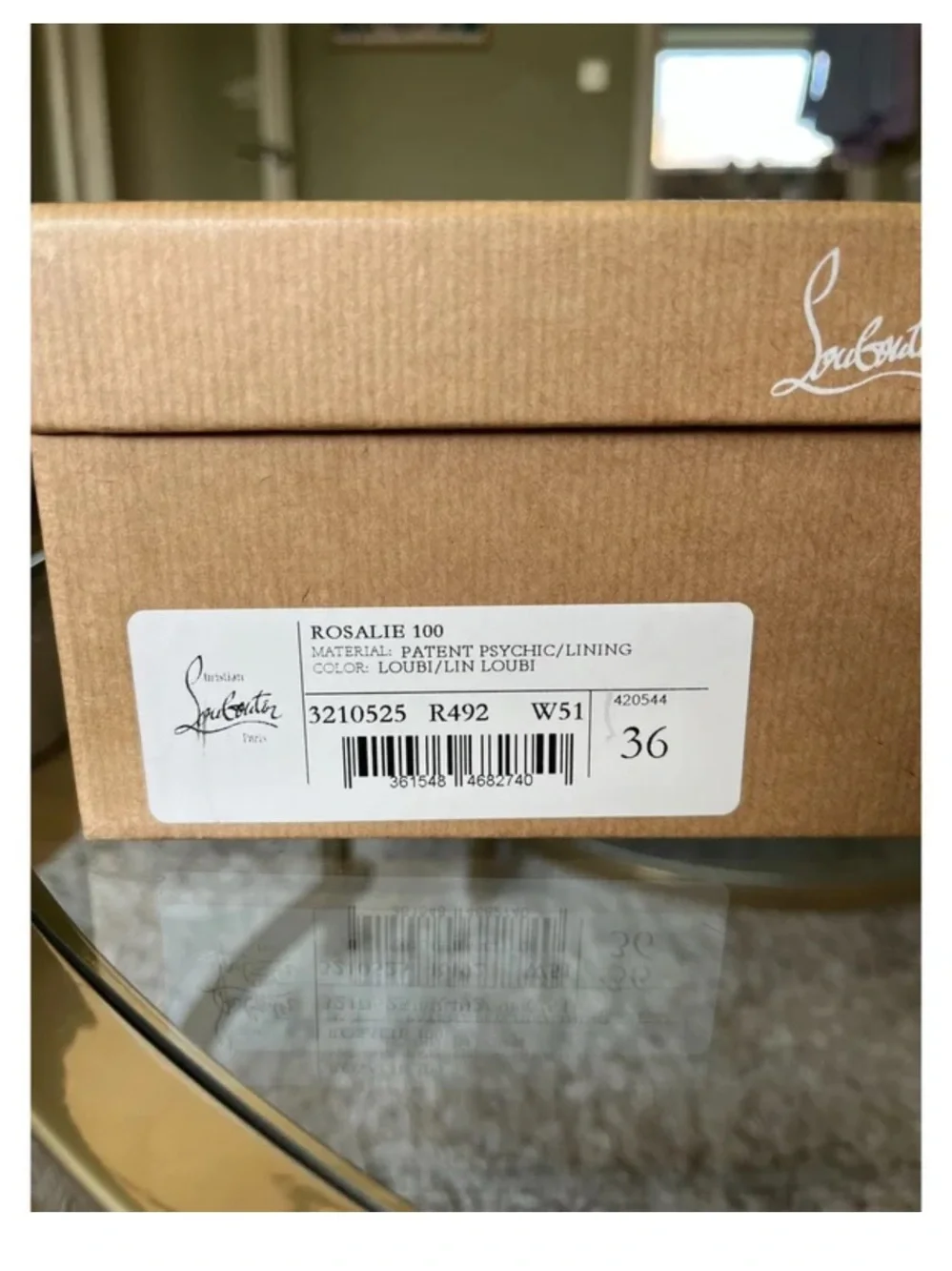 Christian Louboutin Metallic Red Patent Strappy Stiletto Sandals