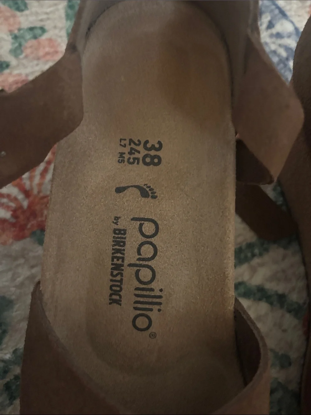 Birkenstock/Papillio wedge size 38/7