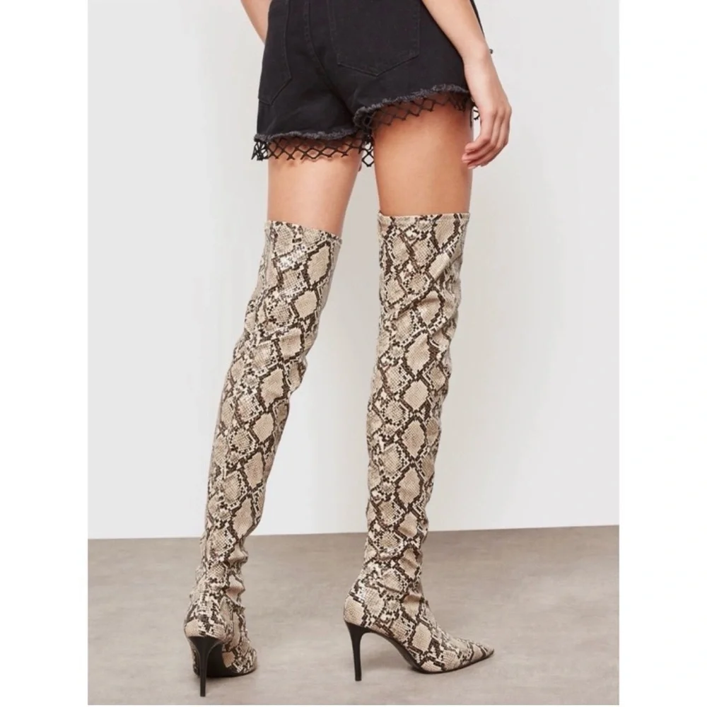 Mango stylish snakeskin
