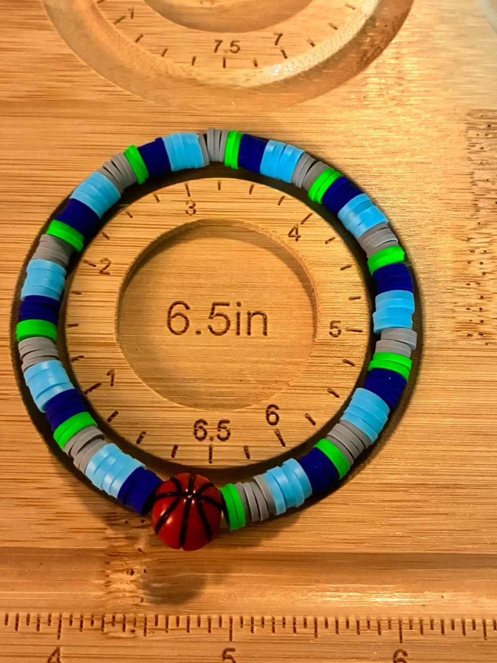 Handmade beaded bracelet