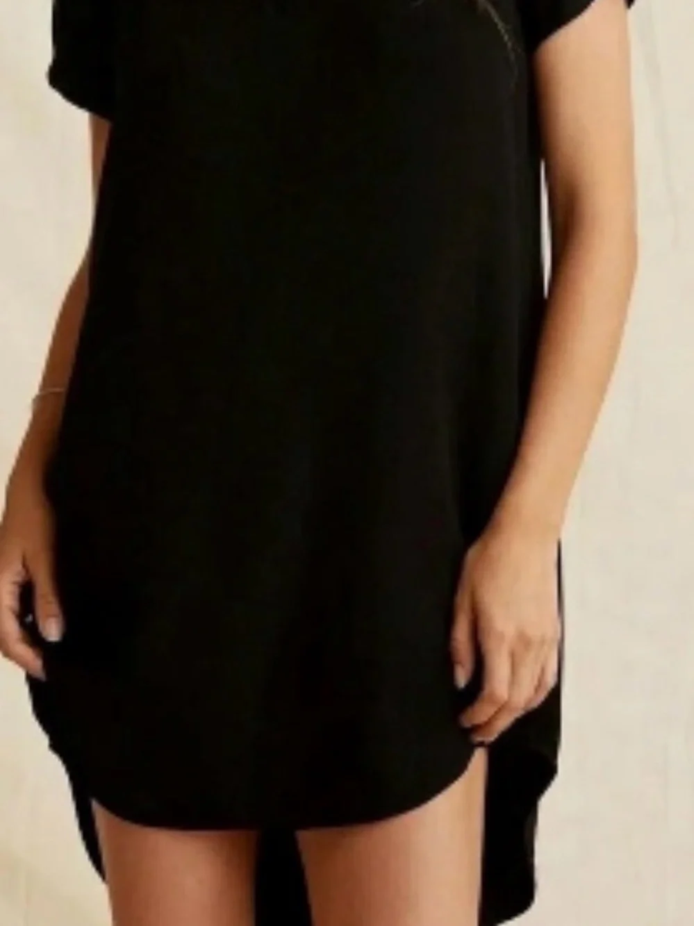 Anthropologie lightweight black
