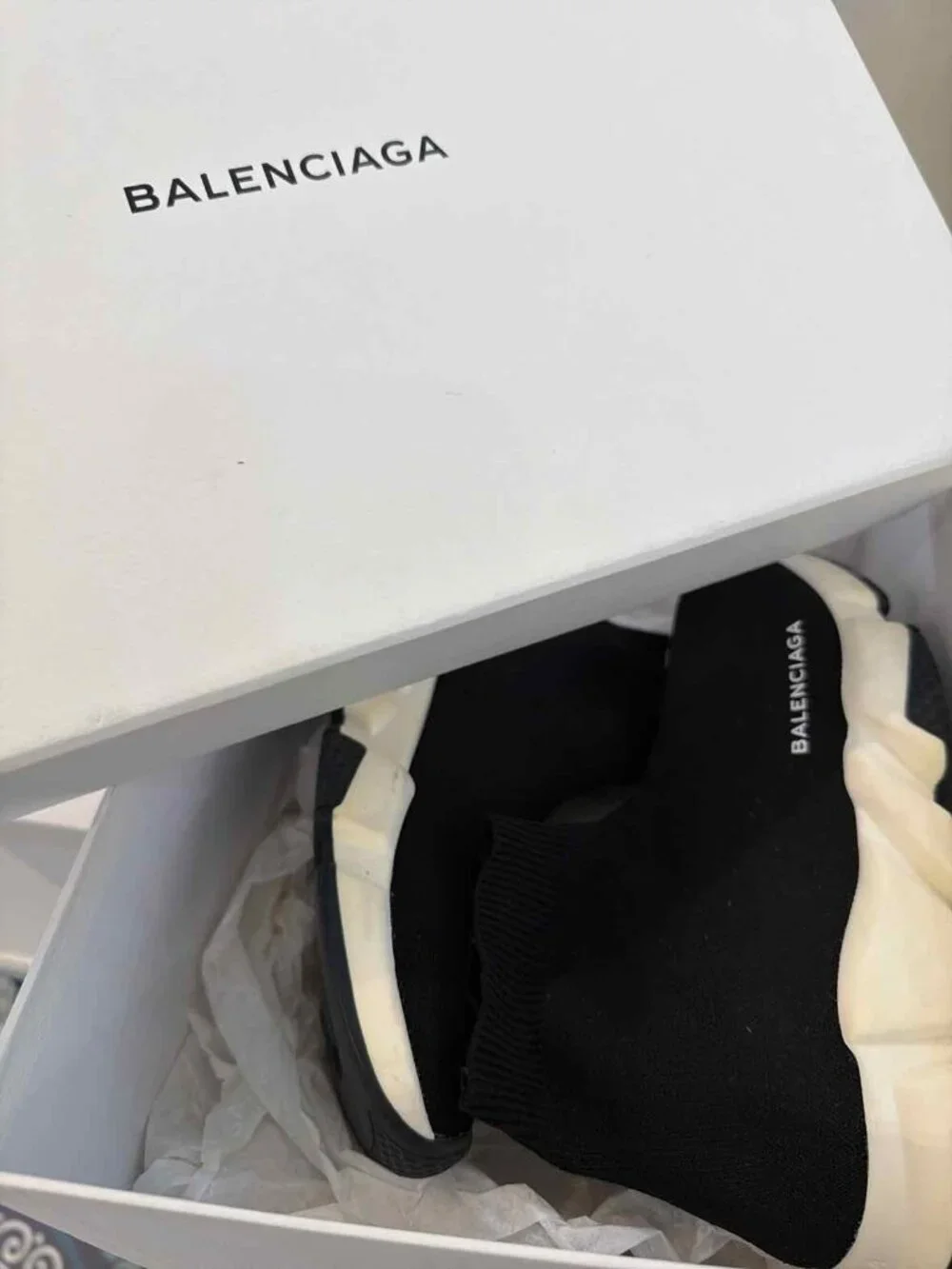 Balenciaga box sock