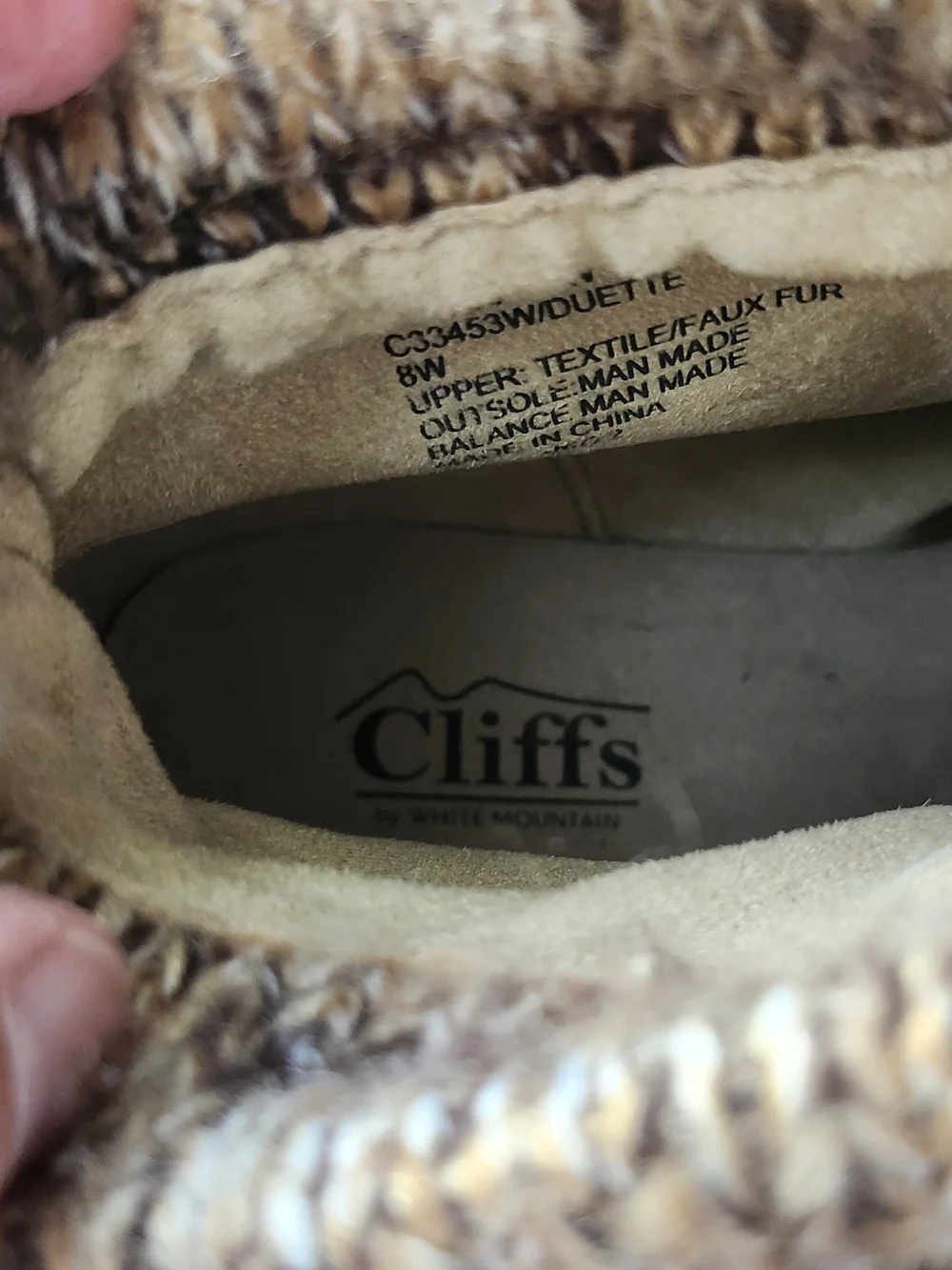 Cliffs by White Mountain Duette stay warm
