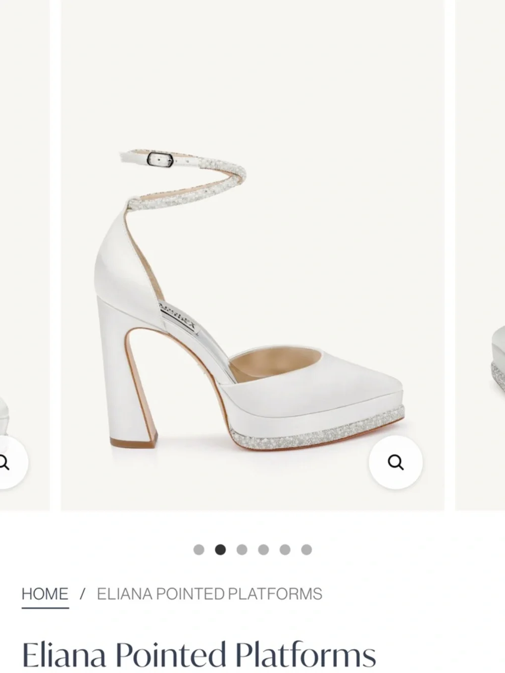 Badgley Mischka high heel