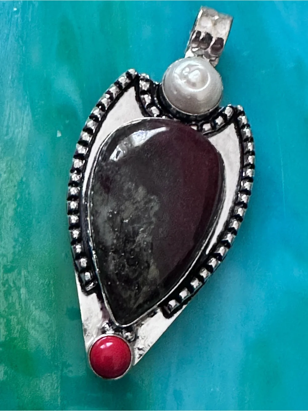 Artisan handcrafted pendant