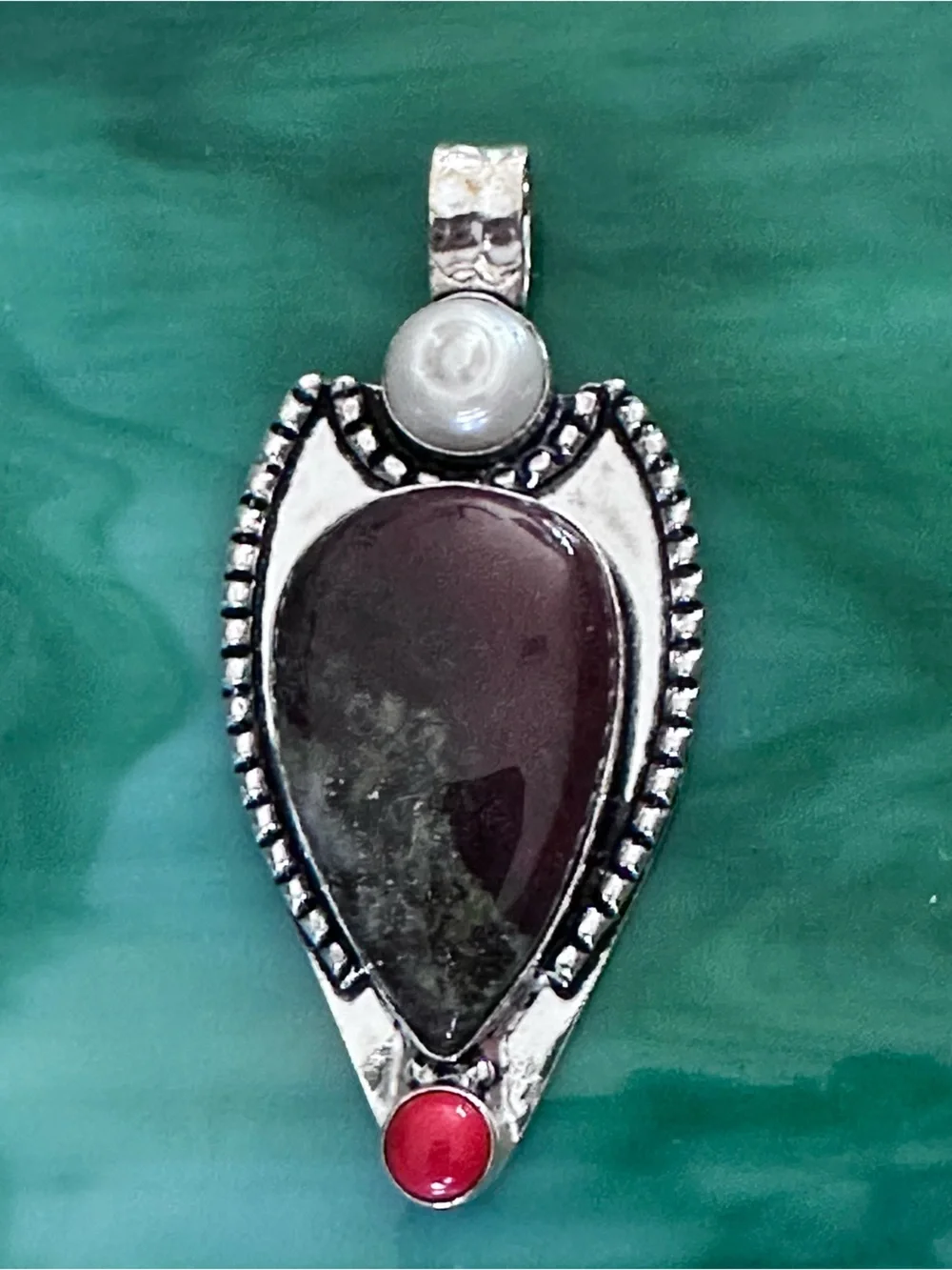Artisan handcrafted pendant