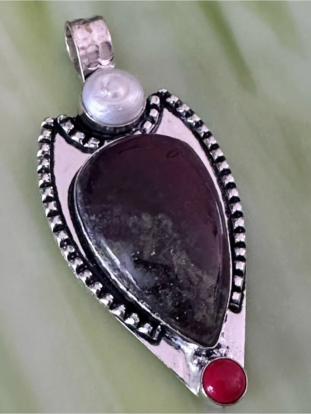 Artisan handcrafted pendant