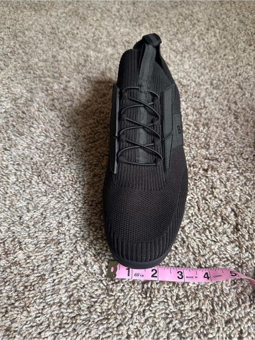 BOSS Saturn Men’s black sneakers