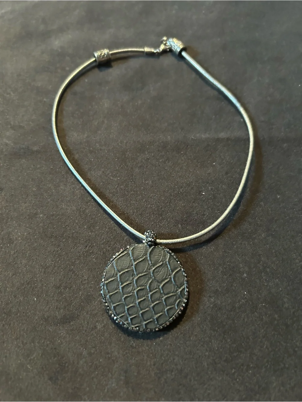 Source Unknown silver tone eye