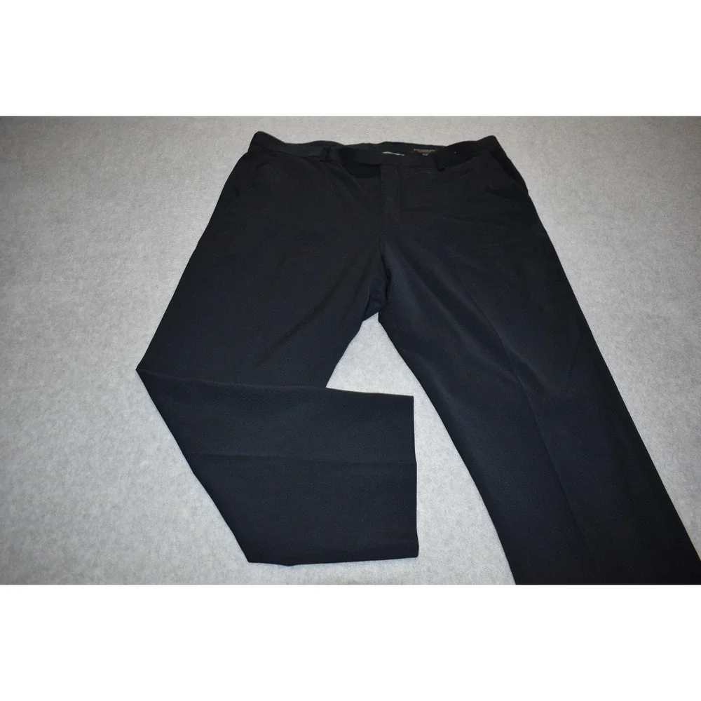 Banana Republic Lanificio Cerruti Dress Pants Men 38x28 Blue Slim Italian Wool