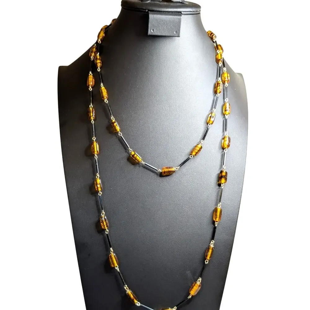 Unbranded vintage amber