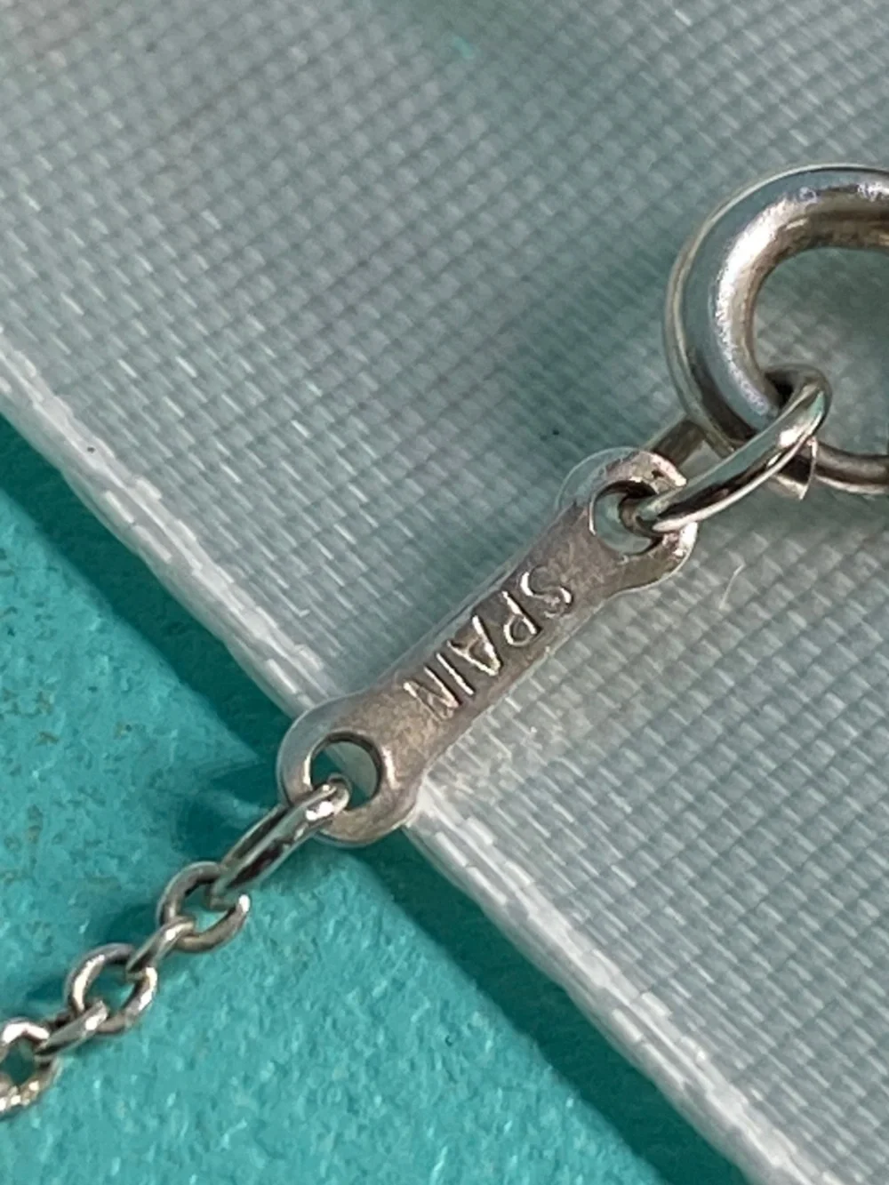 Tiffany & Co Elsa Peretti Infinity Cross 925 Silver Necklace 16”