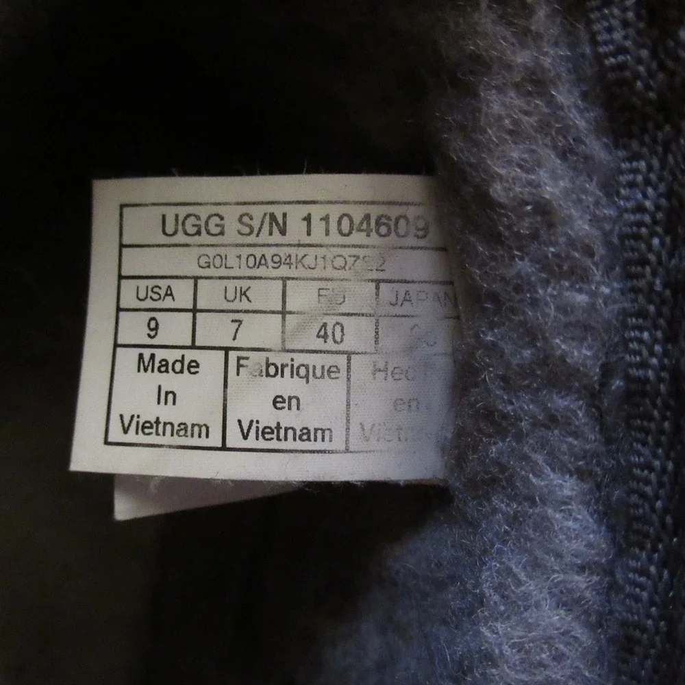 UGG boots size