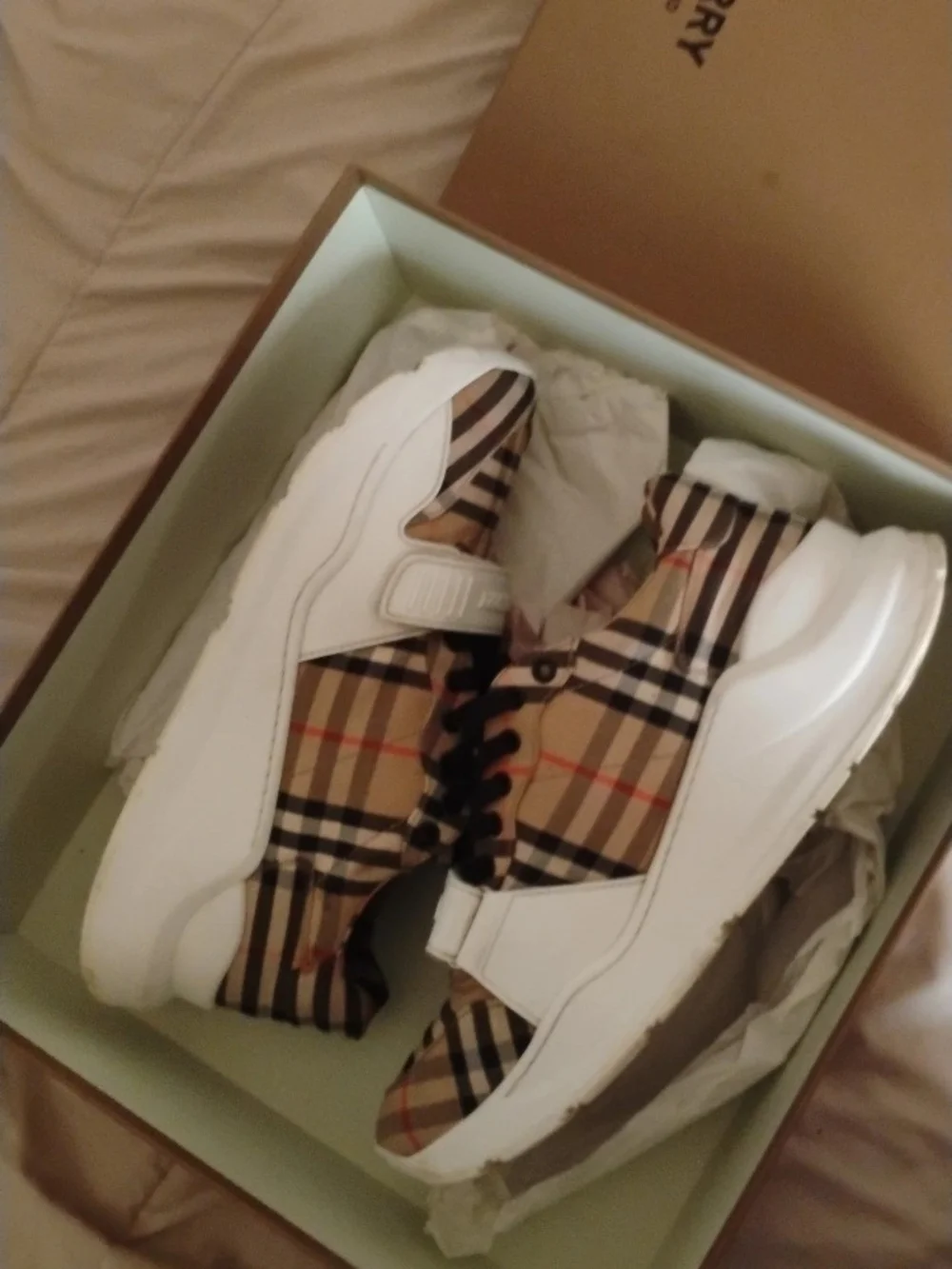 Burberry or sitting your
