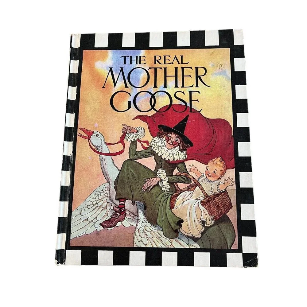 The Real‎ Mother Goose Rand McNally Book Edition 1974 (Good Condition)