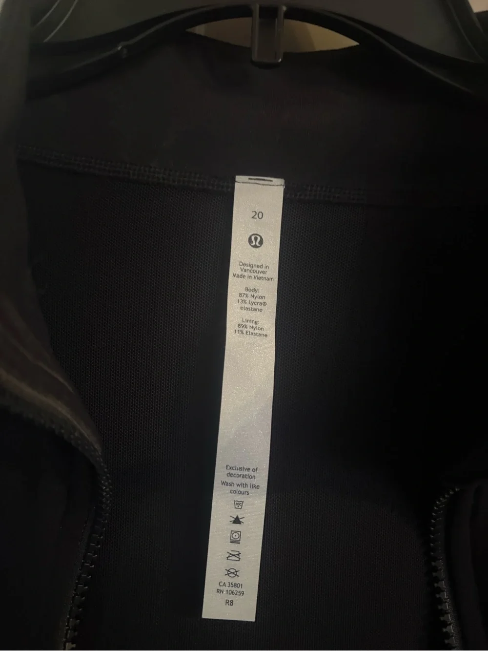 lululemon athletica lululemon black jacket