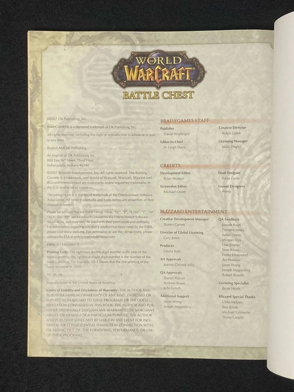 N/A “world warcraft