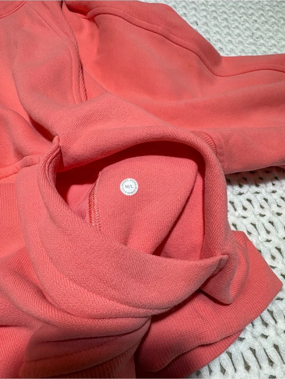 lululemon athletica hoodie tears