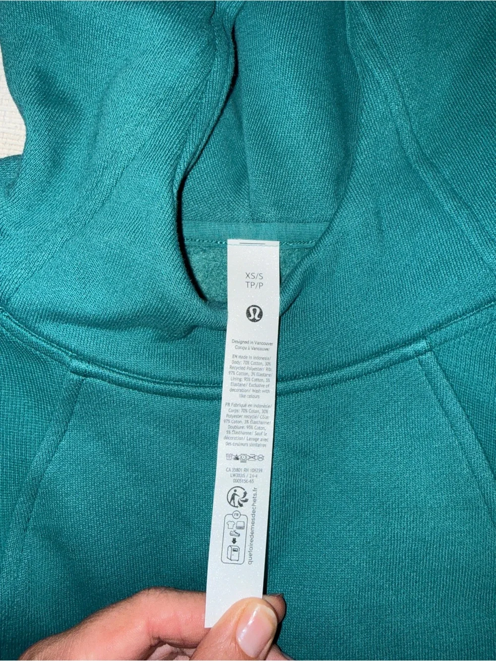 lululemon athletica vibrant teal