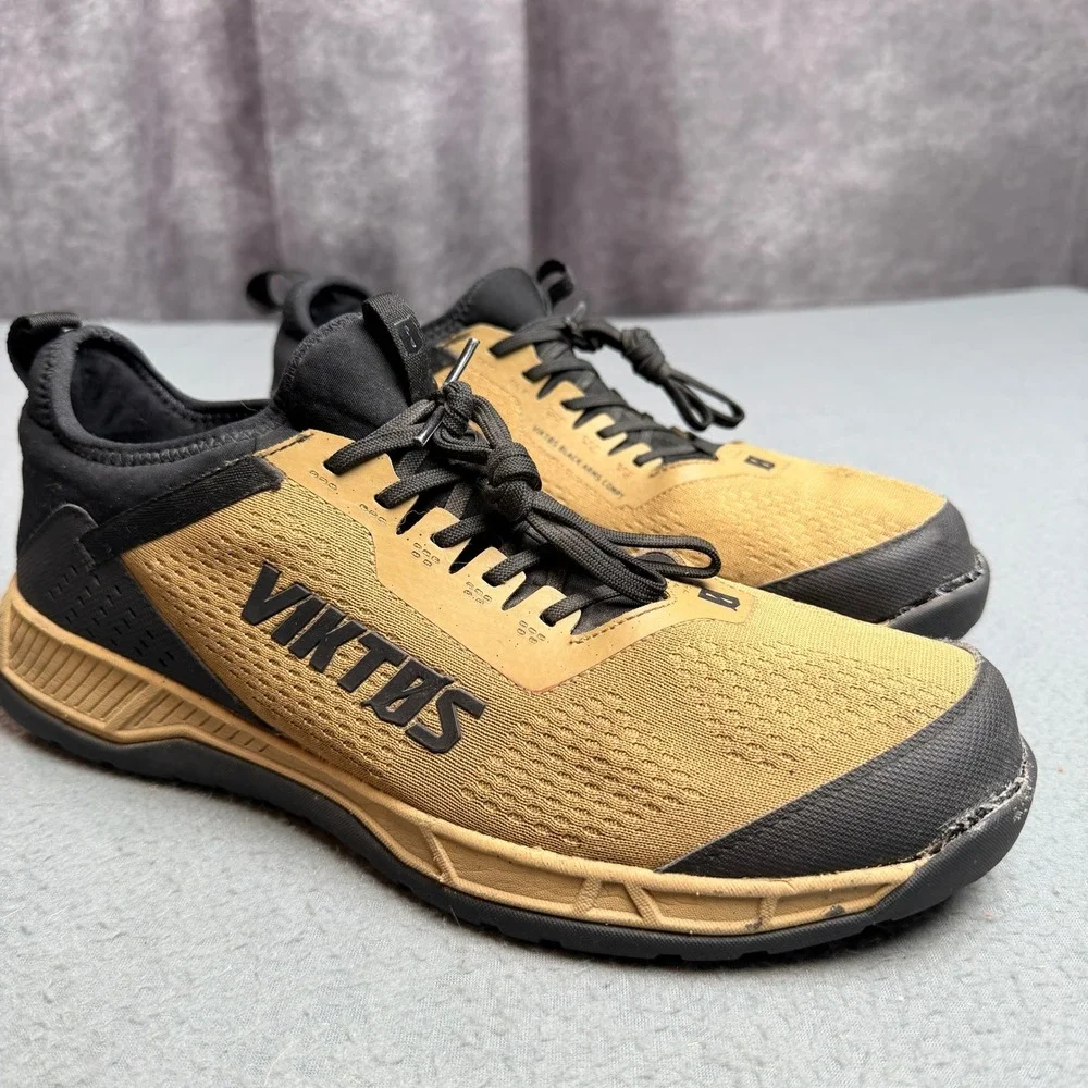 Viktos Core 2 Training Shoes Mens 13 Coyote Tan Black Tactical Fitness Sneakers