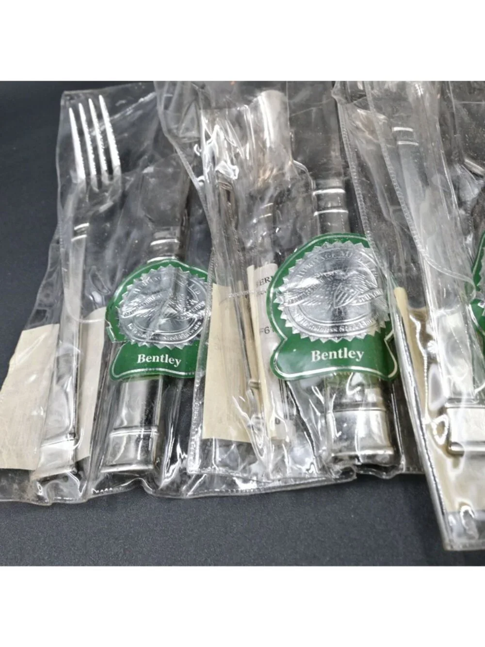 Heritage Mint Ltd. Bentley 18/10 Glossy Stainless Flatware Teaspoons Set Of 4