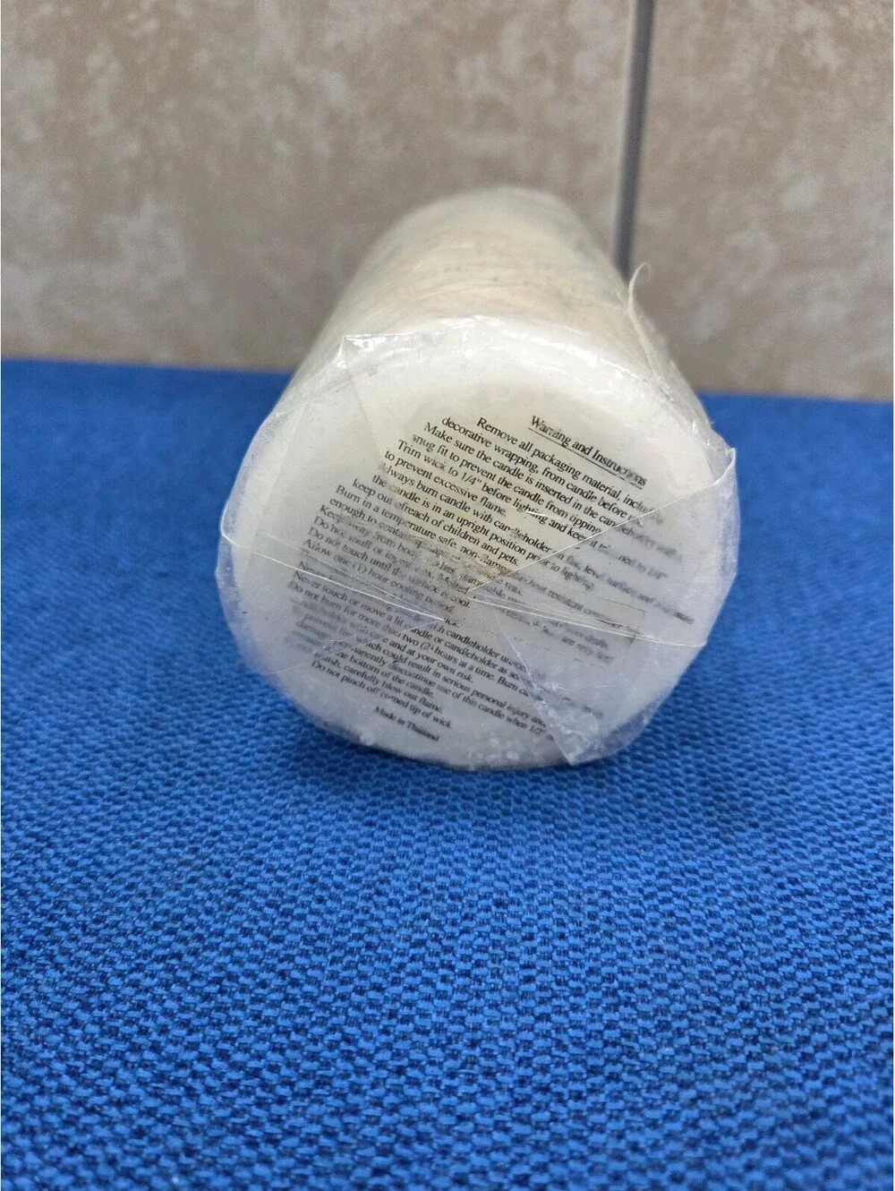 New PillarCandle Hope Speeds Our Prayers to God and Awaits Patiently Gods Answer