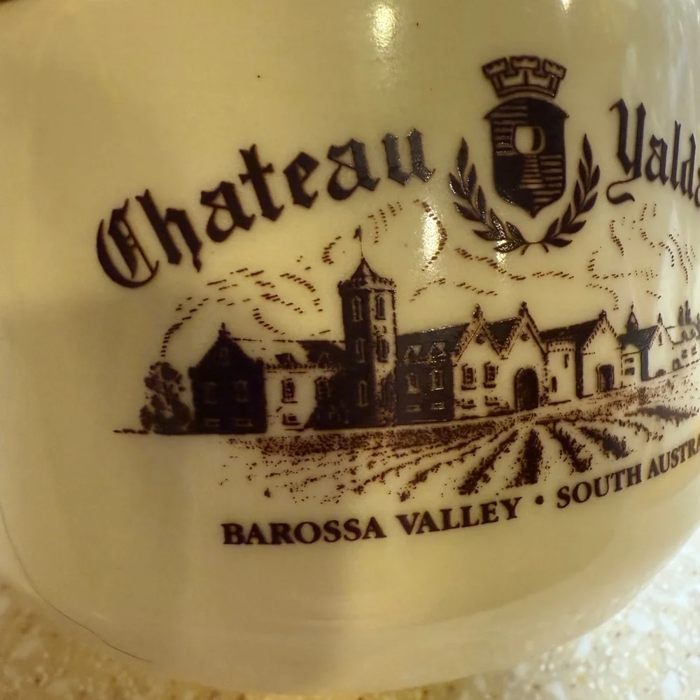Château Yaldara  Barossa valley South Australia Black and White Vase decanter