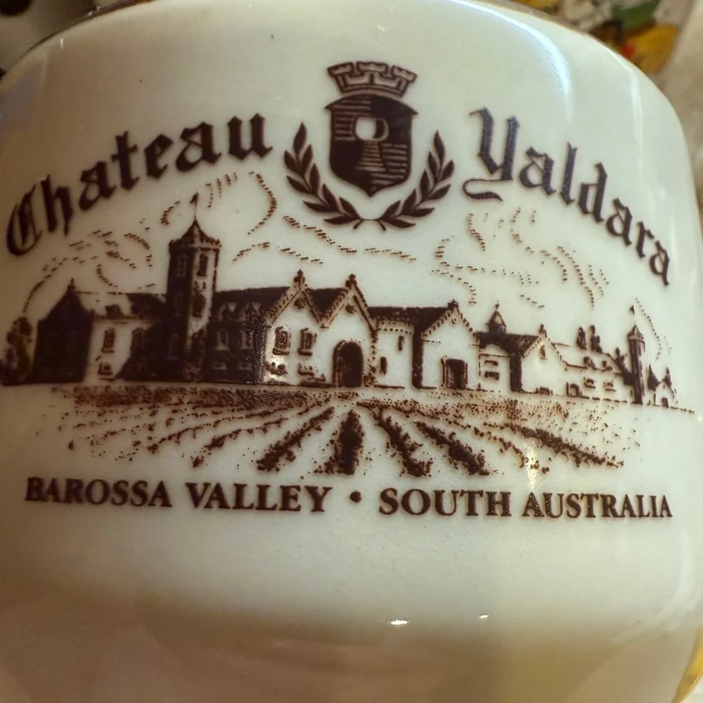 Château Yaldara  Barossa valley South Australia Black and White Vase decanter