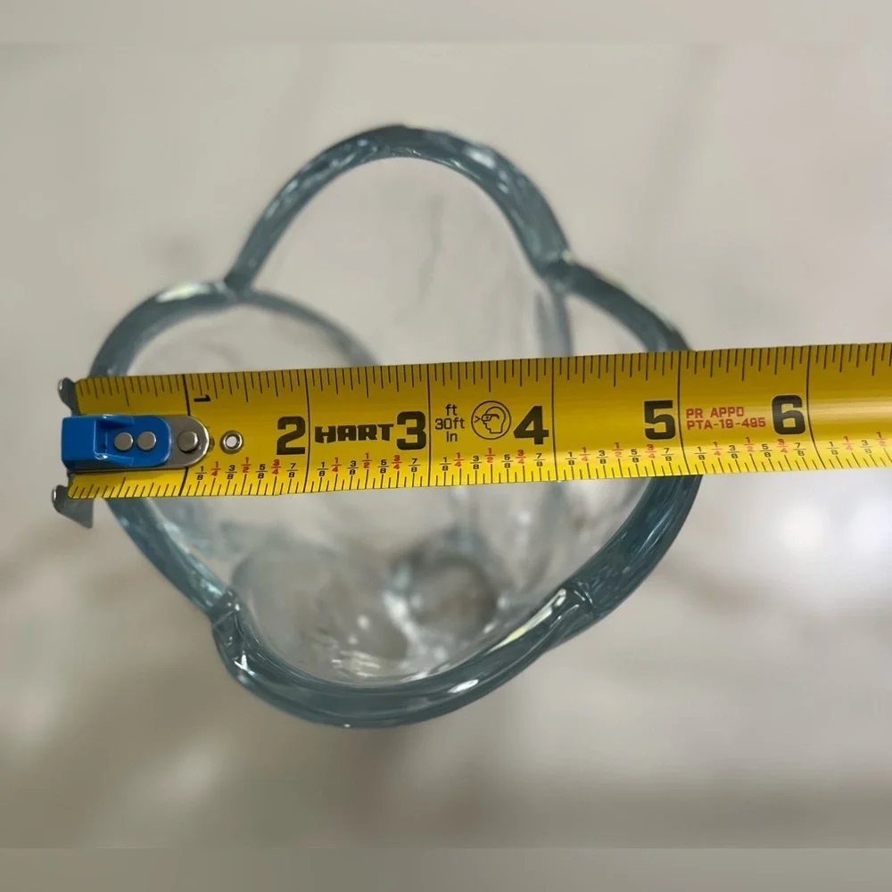 Vintage Globus Crystal Tulip Shape Bohemian Vase Elegant HIGH Quality HEAVY