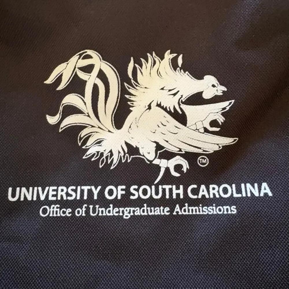 University of South Carolina Red and Black Duffle Bag Fighting Gamecocks