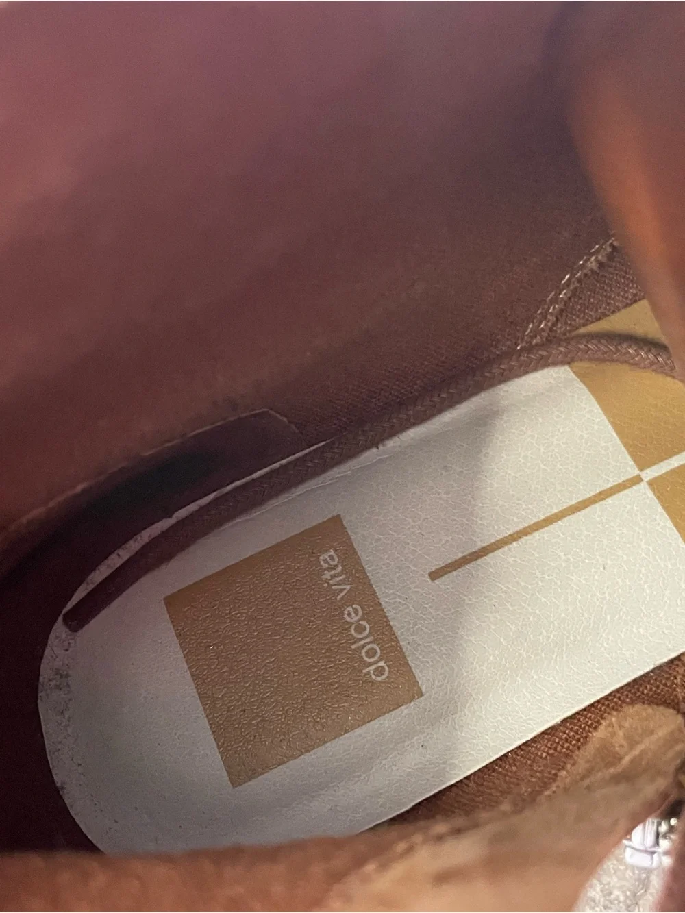 Dolce Vita tan suede