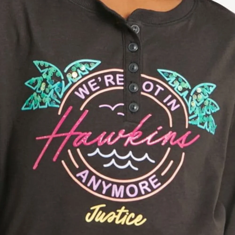 Justice tab neck size
