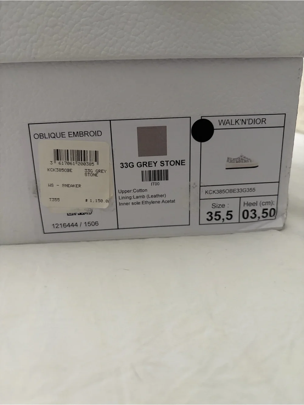 Dior christian stone