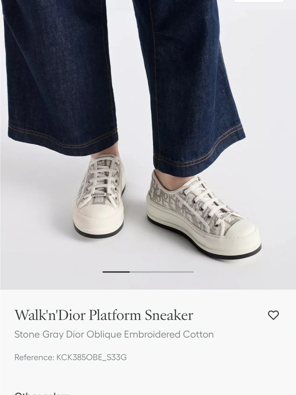 Dior christian stone