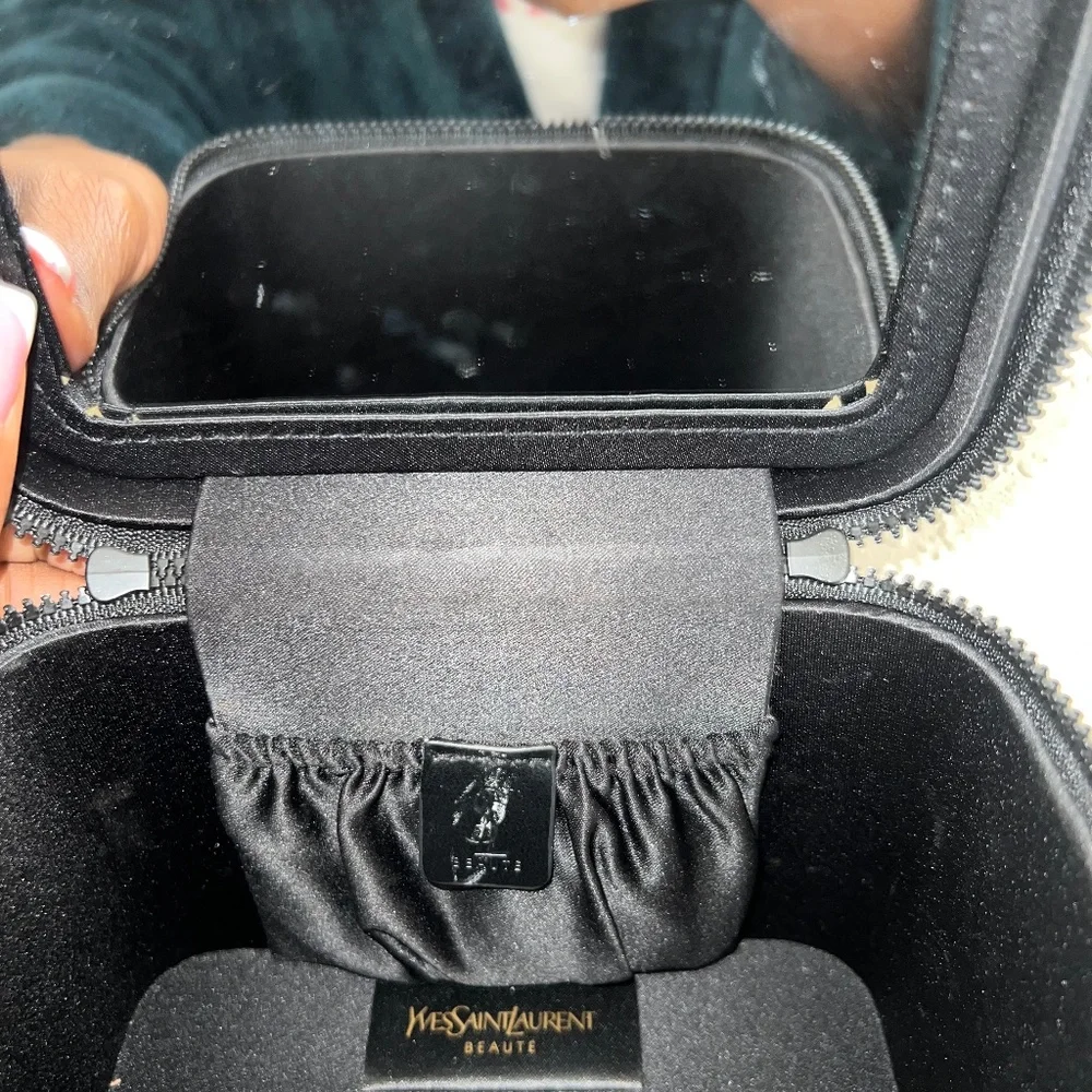 YSL Black Quilted Vanity Bag YSL - Unbranded