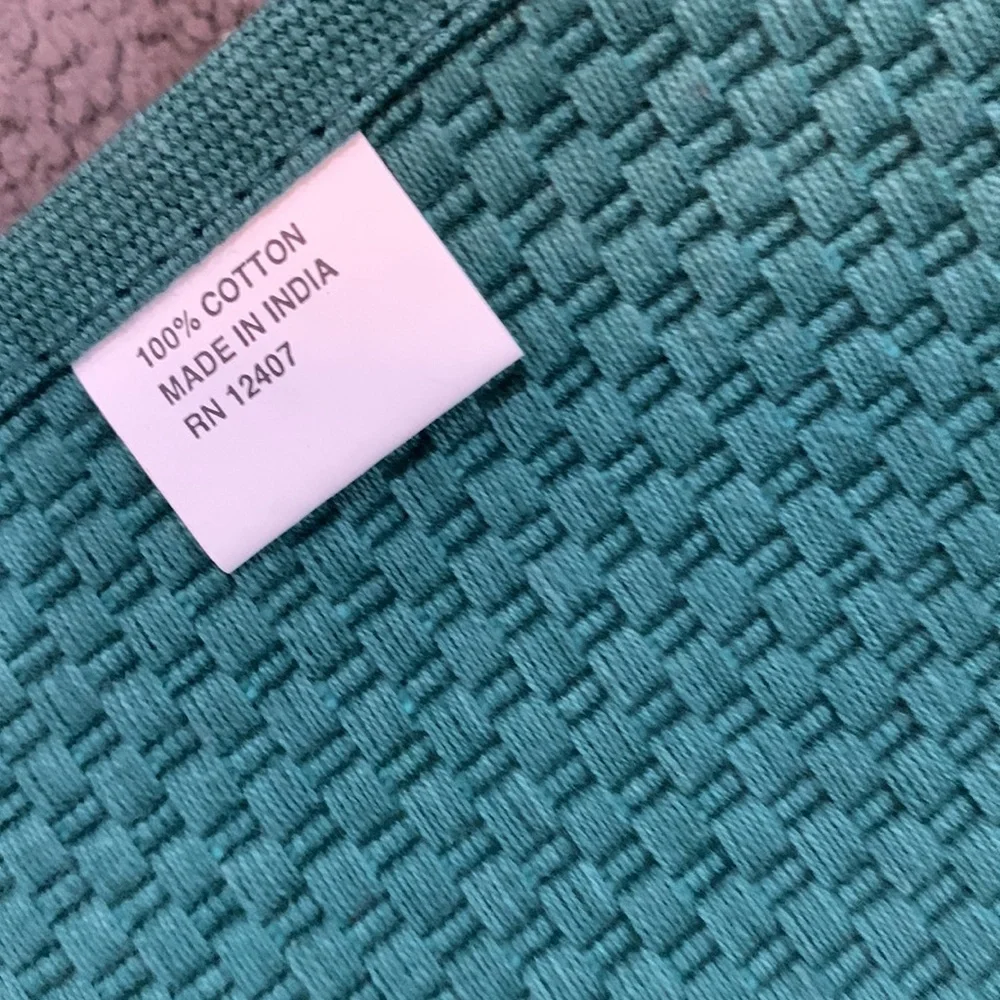 Green Weave Placemats Cotton‎