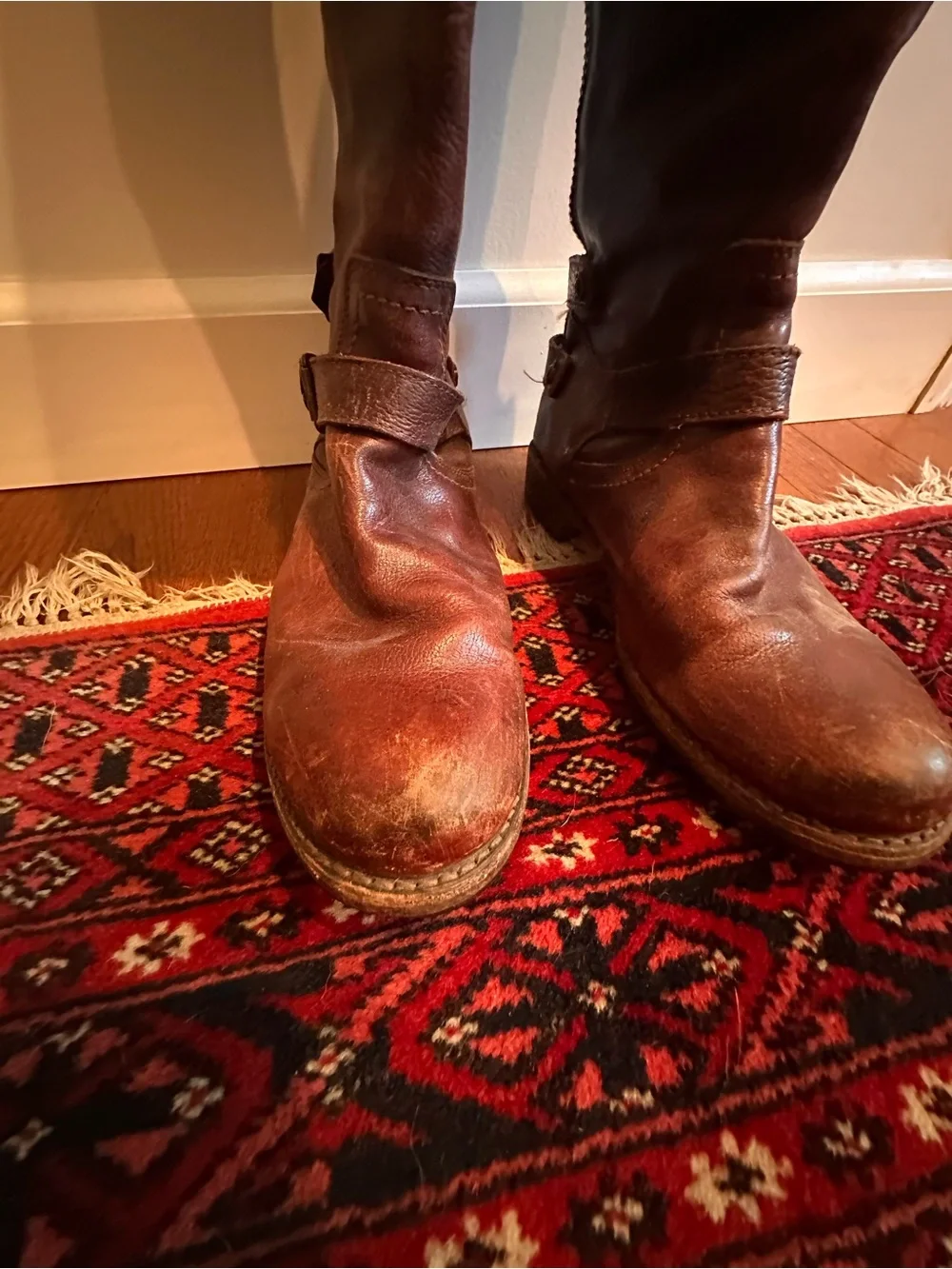 Frye classic knee